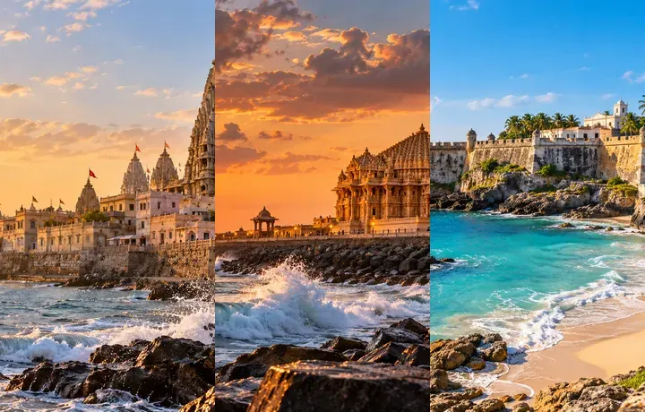 4 Nights 5 Days Dwarka Somnath Diu Tour Gujarat tour package