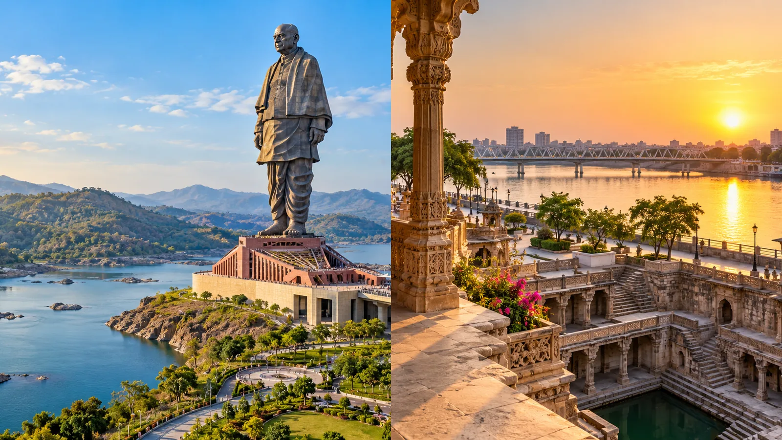 2 Nights 3 Days Statue of Unity and Vadodara Tour