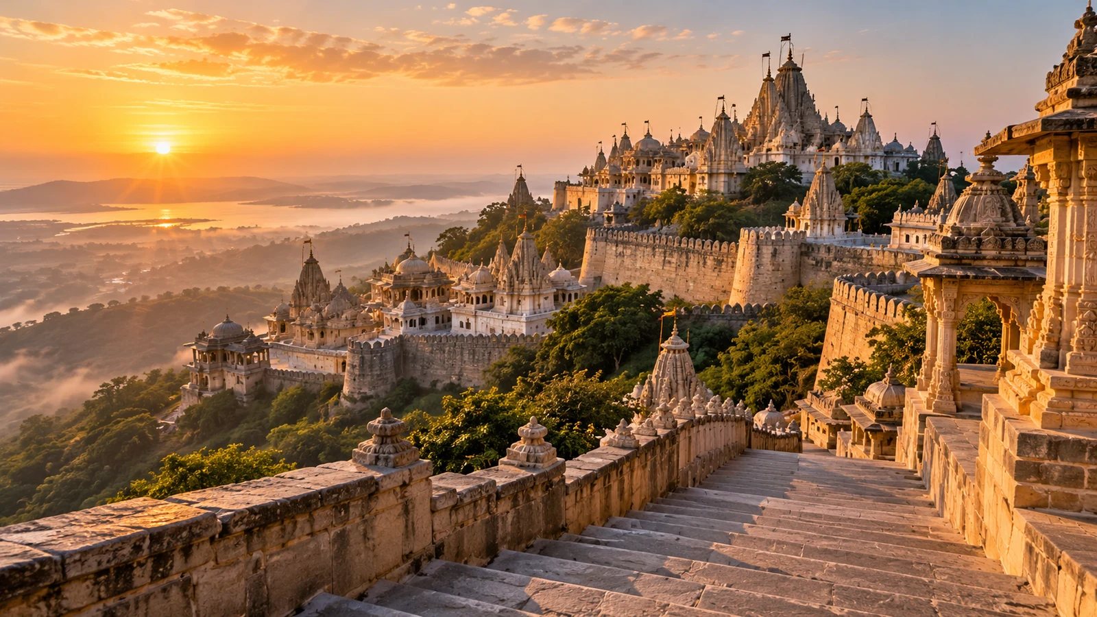 Palitana Gujarat travel destination