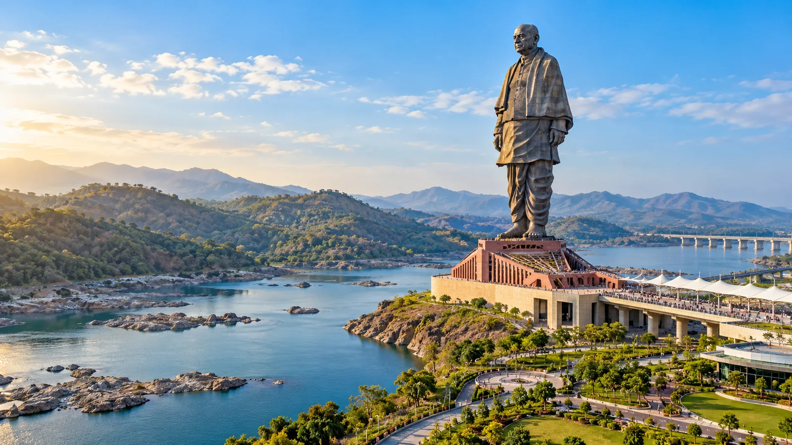 Statue of Unity Gujarat travel destination